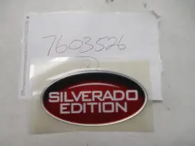 7603526 Ranger Silverado Edition Raised Oval Decal 4 5/8 Inch L X 2 3/8 H Boat