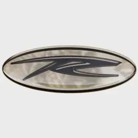 U26850-01 Regal Boats Boat Raised Emblem Decal 10819 Gray / Black Sticker