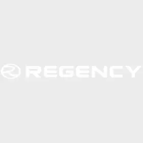 180190 Regency Pontoons Pontoon Boat Decal White Logo Sticker