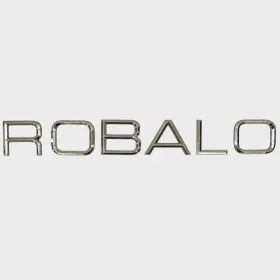 152844-01 Robalo Boats Boat Raised Emblem Logo Decal Mirror 23 5/8 Inch Sticker