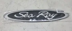 2254098 Sea Ray New Genuine Oem Boat 13 Inch Chrome Logo Oval Emblem #