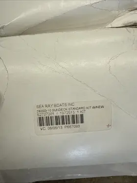 S2727201 Sea Ray Boats 2131819 Boat Decals 260 Sundeck Sport Gray Black Oem 260sd-10