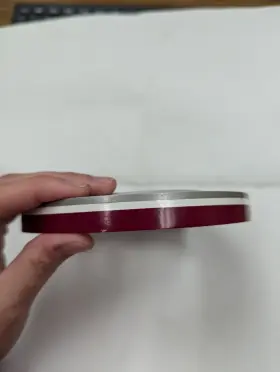 133172-12 Sharpline 05726499/133172-12 05726499 Larson Pinstripe Decal Tape Red / Silver 5/8 Inch X 150ft Boat