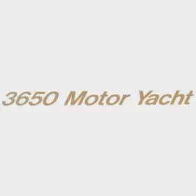 119282-01 Sharpline Cruisers Boat Model Decal Sticker V0996900 3650 Motor Yacht