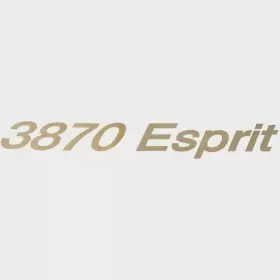 119291-01 Sharpline Cruisers Boat Model Decal Sticker V0997000 3870 Esprit Champagne