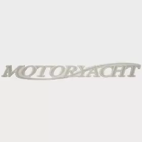 136065-04 Sharpline Cruisers Yachts Boat Raised Decal Sticker V2086000 Motoryacht Silver