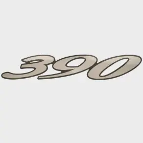 138416-01 Sharpline Cruisers Boat Model Decal Sticker V2205600 390 Express Silver Gray