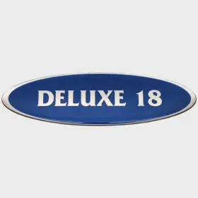 155135-01 Sharpline G3 Boat Raised Decal Emblem 73405202 Deluxe 18 Stikcer Blue Silver