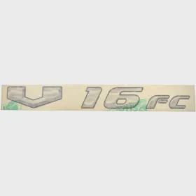 157274-01 Sharpline Suncatcher Boat Model Decal Sticker 73405321 V16 Fc Silver Black