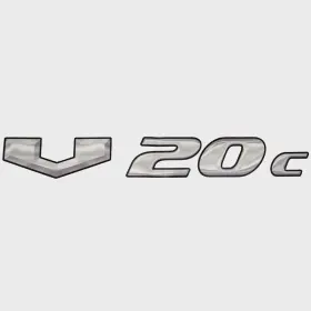157277-01 Sharpline Suncatcher Boat Model Decal Sticker 73405324 V20c Silver Black