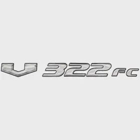 157289-01 Sharpline Suncatcher Boat Model Decal Sticker 73405335 V322 Fc Silver Black