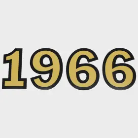 1586521-01 Sharpline G3 Boat Model Decal Sticker 73405407 1966 Jon Black Yellow 2018