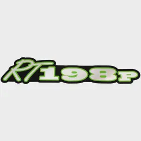 160520-02 Sharpline Ranger Boat Model Rt198p Decal 322064 Black Green Silver Sticker