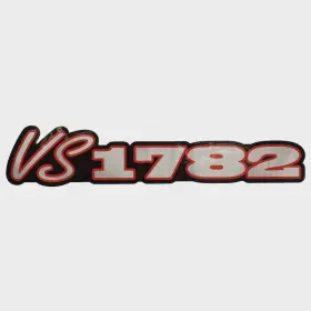 160524-01 Sharpline Ranger Boat Model Vs1782 Decal 322071 Black Red Silver Sticker