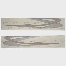 163341-02 Sharpline G3 Boat Graphic Decal 73405598 Sportsman Sticker Orange Set Of 2