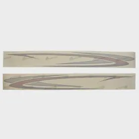 163343-02 Sharpline G3 Boat Graphic Decals 73405606 Sportsman Red Stickers Set Of 2