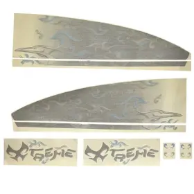140838-01 Sharpline Marine Graphics Chaparral Boat Graphic Decal Set 14.00527 264 Xtreme Blue Kit