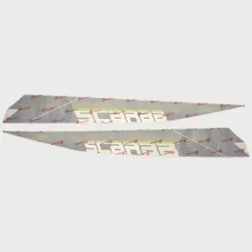 155689-01 Sharpline Marine Graphics 2016 Scarab 195 Ho Impulse Boat Hull Decals 055-3708 Green 2pc