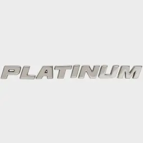 1108910 Sportsmans Boats Pn Sportsman Boat Raised Emblem Decal Platinum Model Sticker Silver