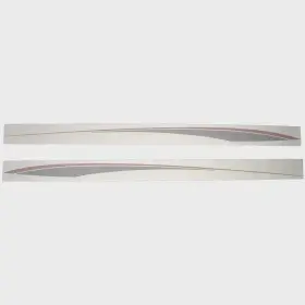 348070 Tahoe Boats 348069 Boat Graphic Decals 348069/348070 T18 Red/gray Stickers Pair