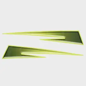 362978 Tahoe Boats 362976 Boat Graphic Decals 362976/362978 T16 Lime Stickers Pair