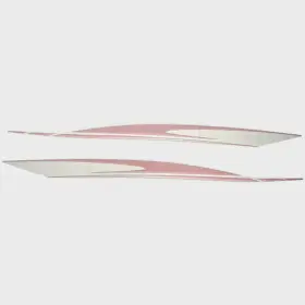 363081 Tahoe Boats 363080 Boat Graphic Decals / T18 Red Stickers Pair