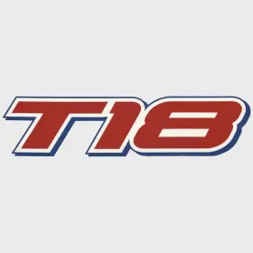 363084 Tahoe Boats Boat Model Decal T18 Red White Blue Sticker