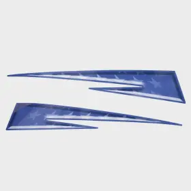 363089 Tahoe Boats 363088 Boat Graphic Decals / Blue Stickers Pair