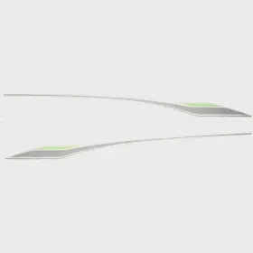 367910 Tahoe Boats 367909 Boat Graphic Decal 367909/367910 T21 Kiwi/gray Sticker Pair 367910 Tahoe Boats 367909 Boat Graphic Decal 367909/367910 T21 Kiwi/gray Sticker Pair