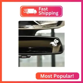 Ct14 Tiimgcoo 3x Bee Car Mirror Decal Holographic Affirmation Sticker Rearview Cu