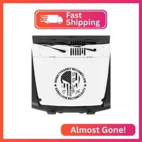 A1776-skull Tipsanggo We The People Sticker Decals 1776 Distressed American Usa Flag Skull Decal Patr