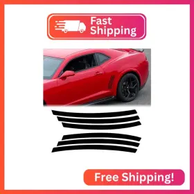 Km255k-001 Tomall 6pcs Car Side Vent Insert Stripe Vinyl Stickers Compatible With Chevrolet