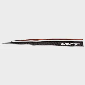 329165 Tracker Boat Graphic Decal Wt Red / Black Sticker