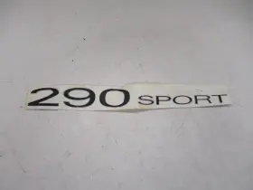 Tr154554 Tracker Boats 290 Sport Raised Decal 21 1/4 Inch Black Marine Boat