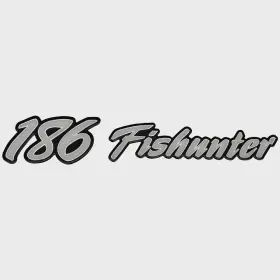 7104742 Triton Pn Boat Raised Sticker Decal 200316 186 Fishunter Gray Black