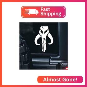 Valiant Collections Vc-371 Bounty Hunter Mandalorian Stickers Vinyl Decal For Car And V