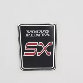 3858670 Volvo Penta Sx Decal Rear Oem Label