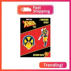 81448 Wall Palz Marvel X-men Wolverine Decals - Set Of 2 Vinyl Stickers For Water Bottle Laptop