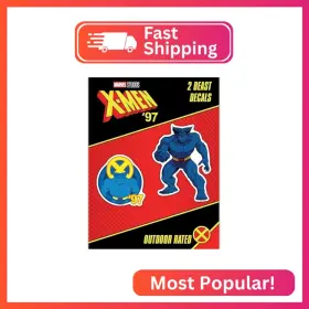 81451 Wall Palz Marvel X-men Beast Decals - Set Of 2 Vinyl Stickers For Water Bottle Laptop Car