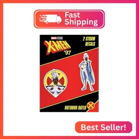 81453 Wall Palz Marvel X-men Storm Decals - Set Of 2 Vinyl Stickers For Water Bottle Laptop Car