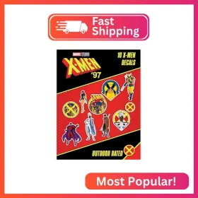81457 Wall Palz Marvel X-men Decals - Set Of 10 Wolverine Storm Jean Grey Gambit Magneto Lo