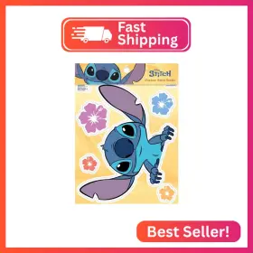 83208 Wall Palz Disney Lilo And Stitch Peeking Car Decals - Set Of 5 Vinyl Stickers For Truck Wi
