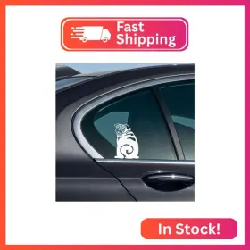 Carwdecal6-a7671 Wirester 6 Inch Clear Vinyl Decal Sticker Decoration For Car Window Or Any Flat