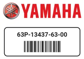 63p-13437-63-00 Yamaha 63p-13437-63 2017-2025 150hp 175hp 200hp Outboard Caution Mark Decal