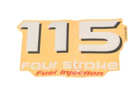 68v-42678-10-00 Yamaha New Oem 115 Four Stroke Graphic Decal Nos
