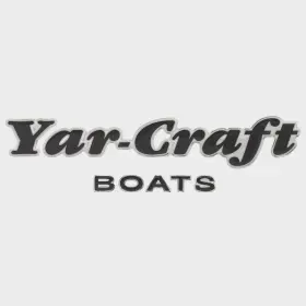 Lh7107 Yar-craft Boats Boat Raised Decal Sticker Black Silver