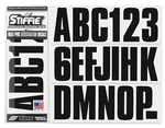 Stiffie Uniline Black 3" Boat & Pwc Registration Decals Numbers Letters New. Price: $32.80.