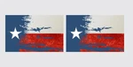 Texas Flag Distressed State Lone Star Sticker Cowboy Graphic 2 New. Price: $9.57.
