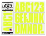 Stiffie Uniline UL33 Boat Pwc Id Numbers Decals Registration Stickers Glo Yellow New. Price: $20.95.