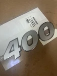 Mercury Verado 400 Raised Rear Decal Oem 8M0156650 New. Price: $49.99.